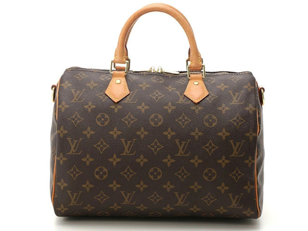 LOUIS VUITTON Speedy Bandouliere Shoulder Bag Monogram strap